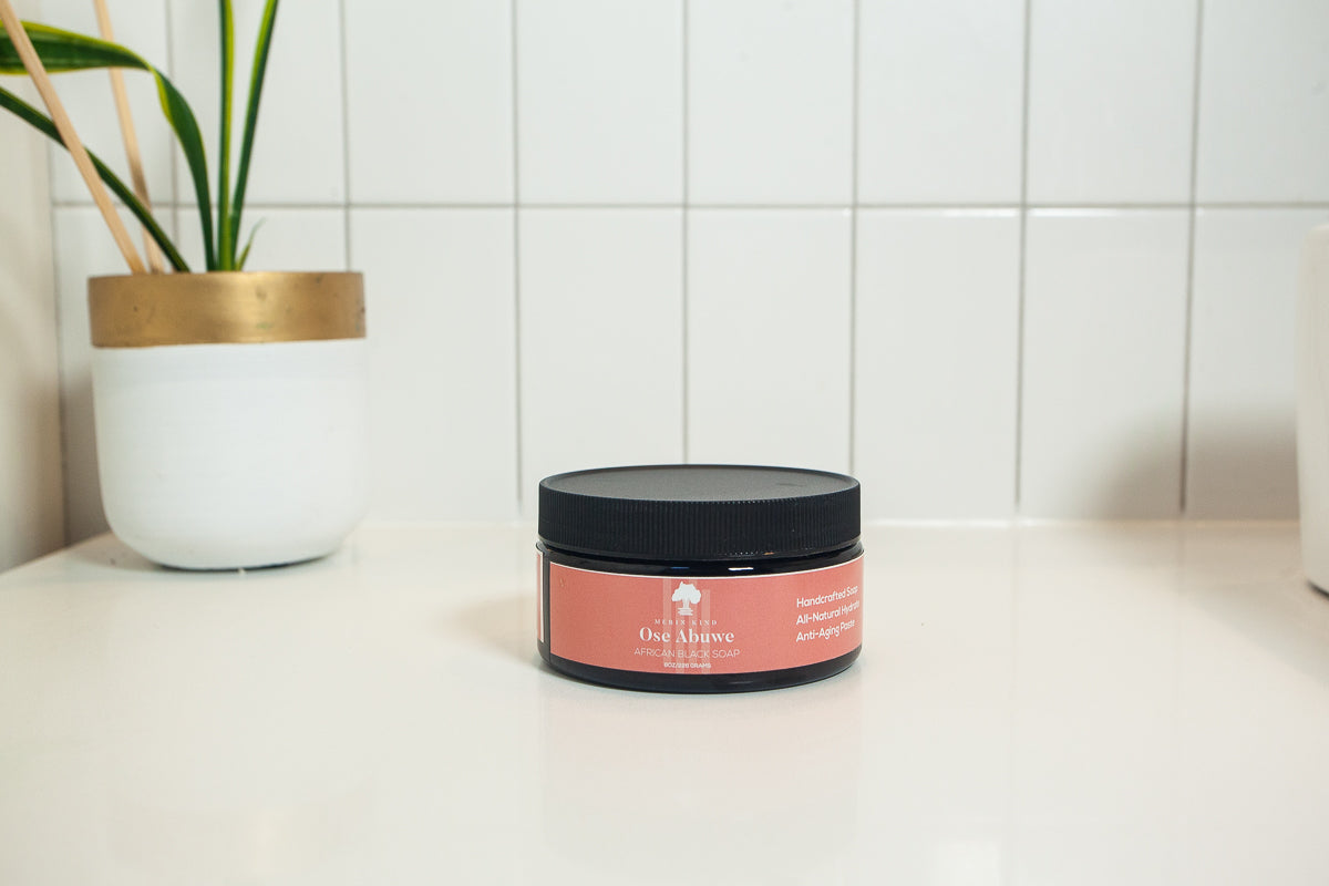 Premium African Black Soap - Luxury Skincare for Radiant Complexion - OSE ABUWE