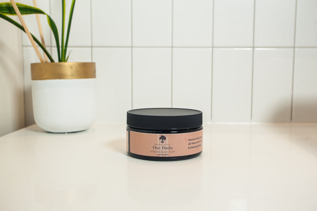 Premium African Black Soap - Luxury Skincare for Radiant Complexion - OSE DUDU