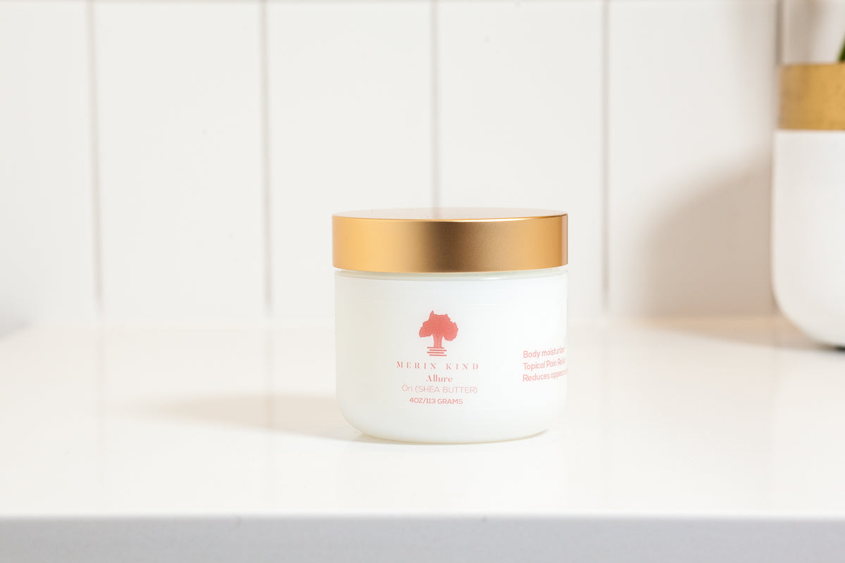 Allure - Whipped African Shea Butter - Rich and Creamy Moisturizer for All Skin Types