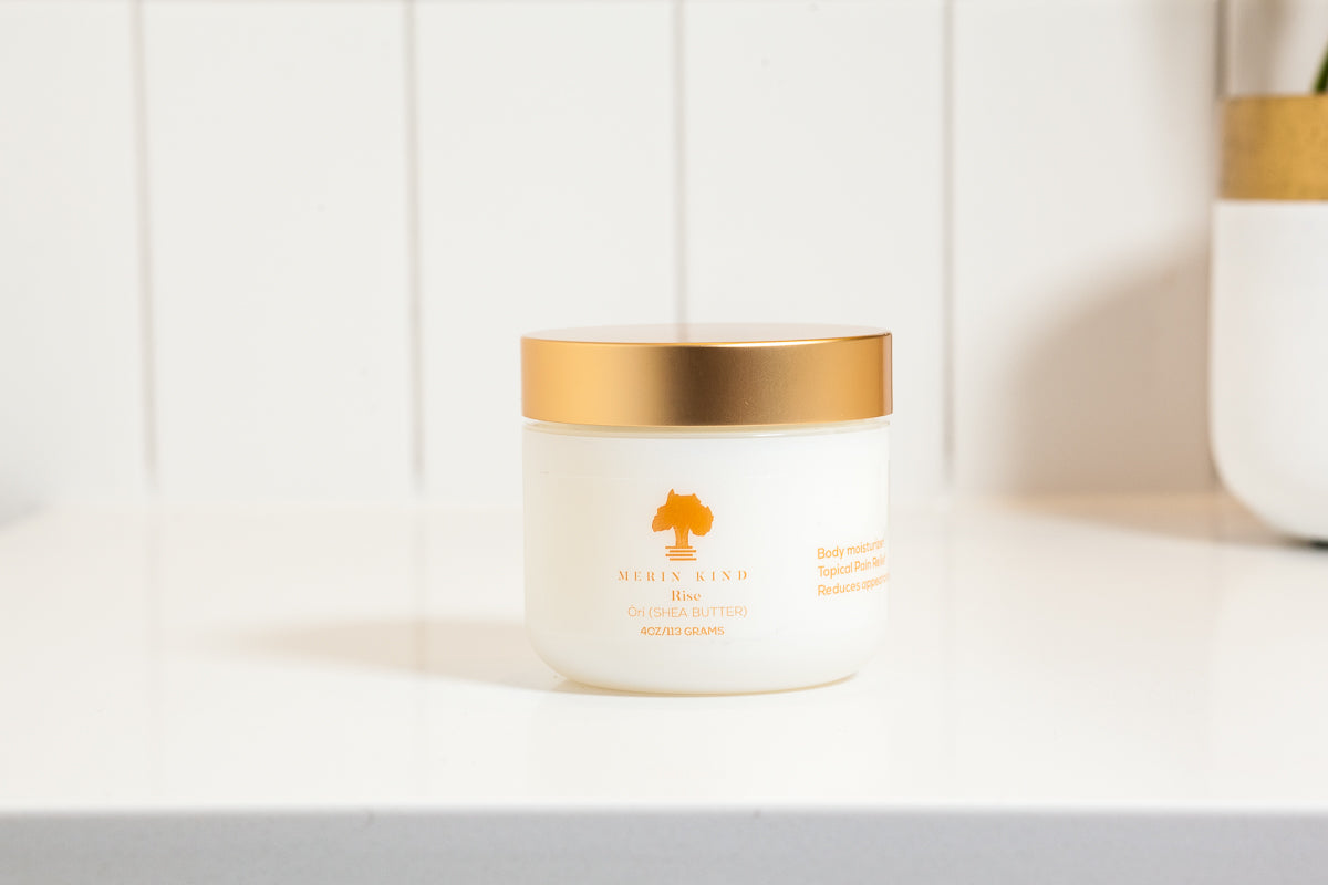 Rise - Whipped African Shea Butter - Rich and Creamy Moisturizer for All Skin Types