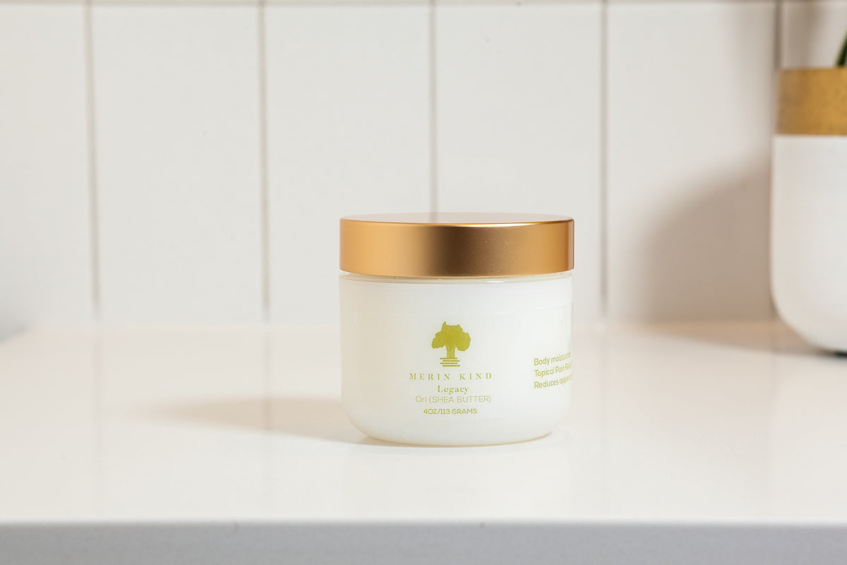 Legacy Whipped Shea Butter — Vetiver & Juniper Berry