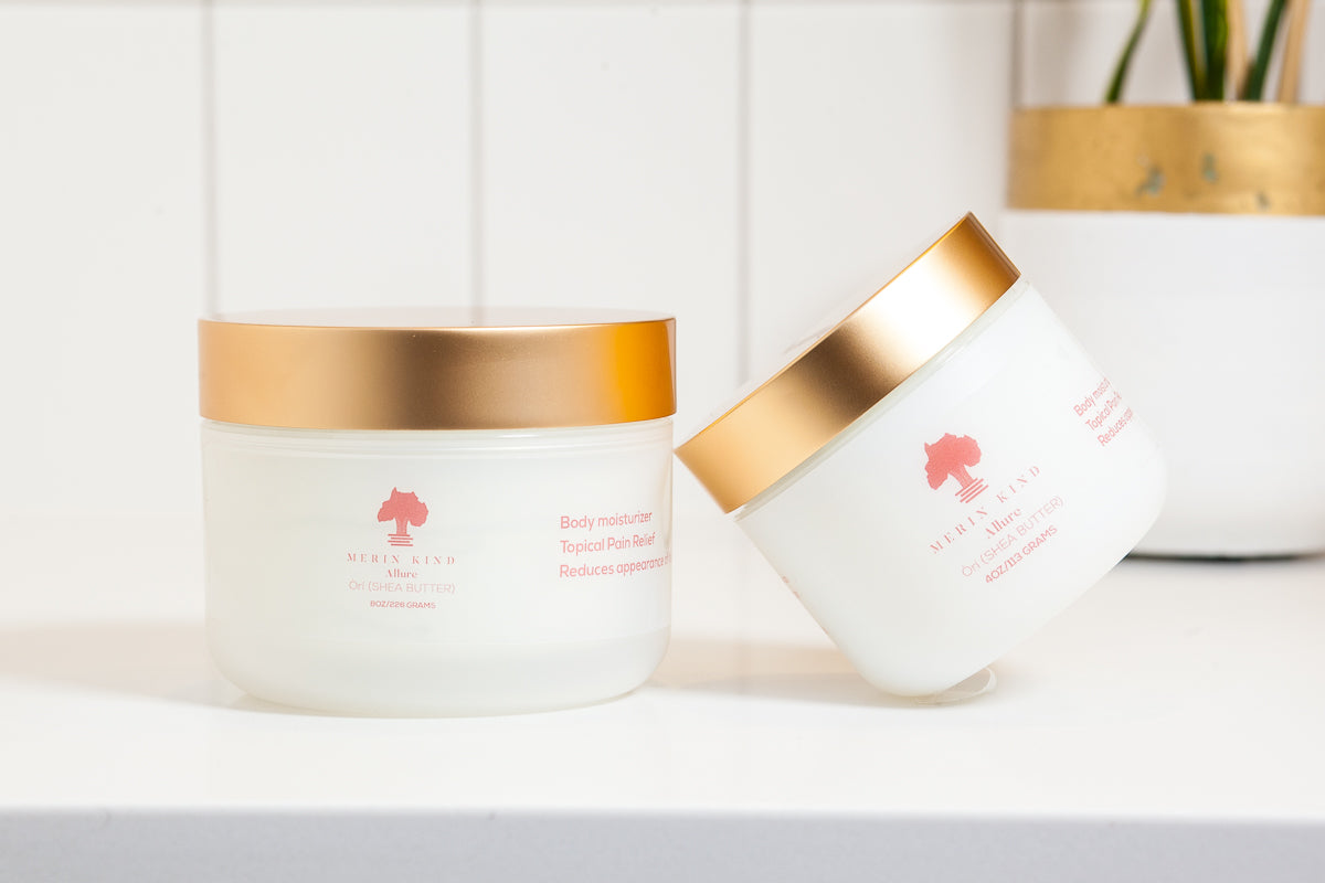 Allure - Whipped African Shea Butter - Rich and Creamy Moisturizer for All Skin Types