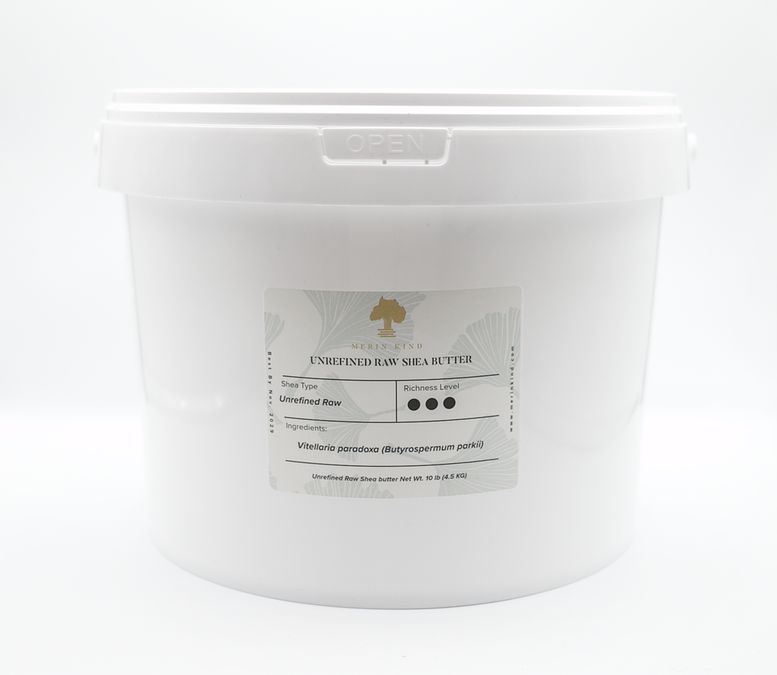Unrefined Raw African Shea Butter for Skin, Hair, and Well-being