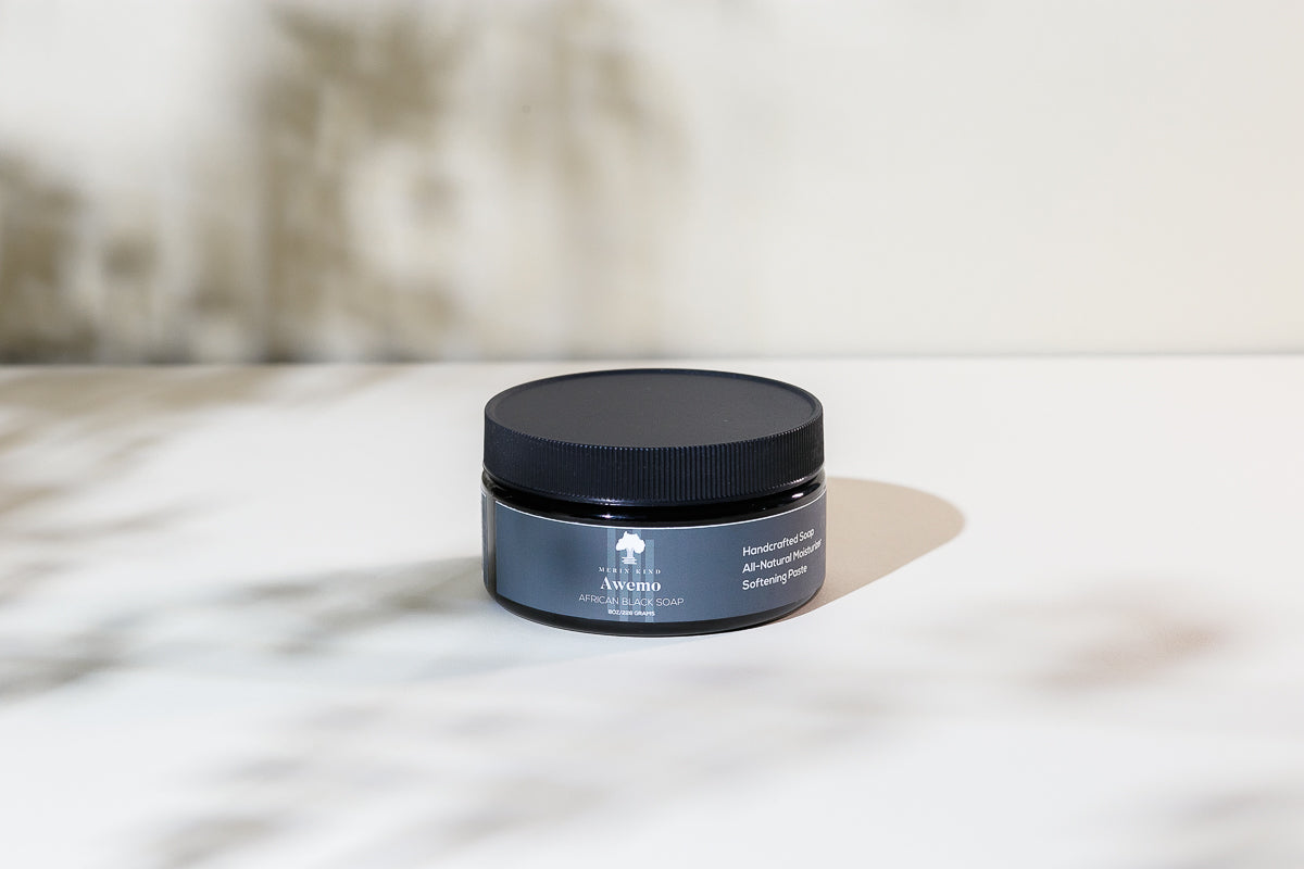 Awemo African Black Soap — Softening Shea-Enriched Cleanser